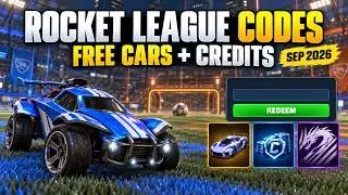 Rocket League Codes September 2026 🔥 ALL Working Codes for FREE Cars, Credits & Rare Items!