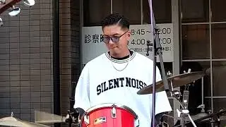 石山　夜市　Santagawa　Barbarians　＆　Tom　　LIVE