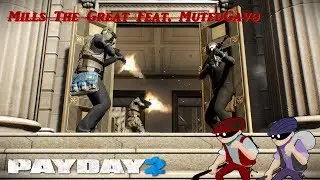 I ROBBED MY OWN BANK AND MADE PROFIT!!! (PAYDAY 2 CRIMEWAVE) | FEAT. MUTEDGAVO