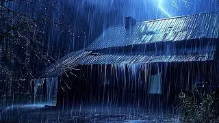 End a Sleepless Night in 5 Minutes with the Rain Rumbling and Thunder Booming on a Rickety Tin Roof