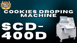 Sinmag SCD 400D Cookies Dropping Machine | High-Speed Cookie Production for bulk production
