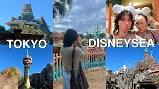 Explore TOKYO DISNEYSEA With me: Fantasy Springs, Rides, and Food