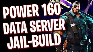 How to AFK a PL 160 Retrive the Data mission! [jail Build] | Fortnite: Save the World