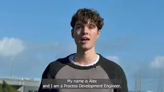 A day in the life of a F&P Process Development Engineer - meet Alex