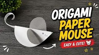 Easy Paper Mouse Tutorial - DIY 