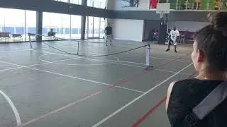 Pickleball at Gym on Cruise MSC Miranglla to Bahamas. from Brooklyn Red Hook pier !)))