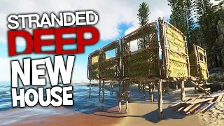Stranded Deep #4 - Improving the Base! Adding Bed & Shelves - Stranded Deep Gameplay