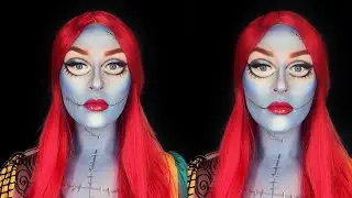 SALLY HALLOWEEN COSTUME & MAKEUP!