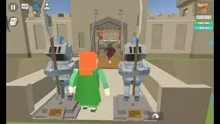 (16+)Прохождение: Simple Sandbox 2. Middle Ages. Вторник. Играю с Вескером. День 2.