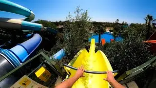 AquaBrava Aqua X Jump Yellow Jump Waterslide