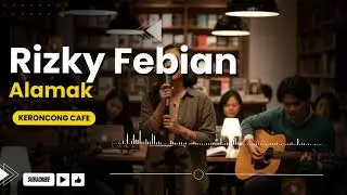 Alamak - rizky Febrian | Keroncong cafe | Music untuk kerja