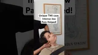 Singer's Extreme TMJ Pain Helped! Part 1 #shorts