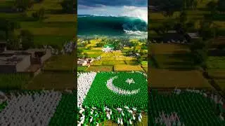 19,000 Rabbit make Pakistani flag #foryou #viralvideo #pakistani #ternding #100 #14august