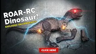 Build Your Own ROAR-some RC Dinosaur! 🦖