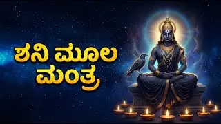 Om Sham Shanaishcharaya Namaha | 108 Times | Shani Moola Mantra for Relief from Sade Sati