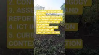 LEARNING ACTION CELL TOPICS I LAC I #training #fypシ #teacher #everyone