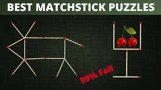 8 Tricky Magic Matchstick Puzzles 😀😍🏒 Only Brilliant Minds can Solve | 😍😀Amoeba Puzzles [2020]