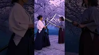 Two Women Duel Samurai-Style&hellip; Who Will Win?&rdquo; 🗡️🔥 #funny