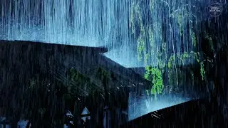 🌧️ No Ads Rain Sounds for Sleeping | ASMR Rain, Thunder & Night Ambience