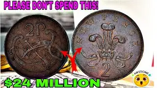 You Won&rsquo;t Believe These 2p Coins! 😱 Top 5 Most Valuable United Kingdom Two Pence Coins Ever Found!