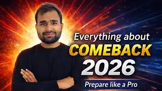 🔥 COMEBACK 2026 | A Complete Roadmap for Serious SSC Aspirants 🔥