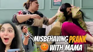 MISBEHAVING PRANK ON MAMA GONE FLOP😫|MISBEHAVE PRANK😂😂|#prank #prankvlog