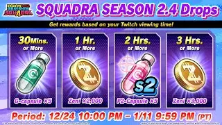 DB SQUADRA LIVE STREAM WITH TWITCH DROPS!!