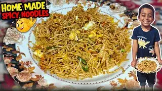 Home Made Quick And Simple Spicy Noodles🍜 Exactly Fast food Jaise!