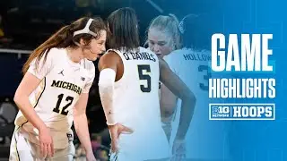 Nebraska at Michigan | HIGHLIGHTS | Big Ten Women's Basketball | 02/04/2026