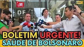 🚨 URGENTE: MÉDICOS FALAM AGORA SOBRE A SAÚDE DE BOLSONARO EM COLETIVA DE IMPRENSA