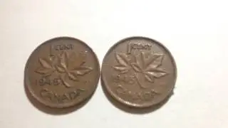 Canada 1945 One Cent Coin
