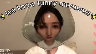 stray kids Lee Know funny moments