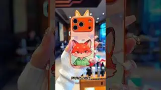 Cute Cartoon Fox iPhone Case 💛🦊 | zootopia fox 🦊 | #trending #viral #iphone #cover #shorts