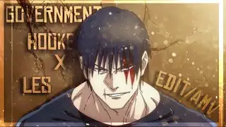 Les x Government Hooker || Fushiguro Toji - [Capcut Edit/AMV]