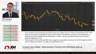 Forex News: 30/10/2018 - Mixed reaction to Trump's fresh tariffs threat; dollar up