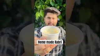 Market vs Homemade Rabri recipe || Lacchedar rabri recipe