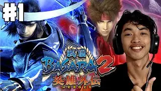 TAMATIN SEMUA KARAKTER HERO SENGOKU BASARA HEROES 2 CONQUEST MODE HARD #1