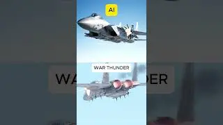 F-15 Firing Cannon - War Thunder vs AI