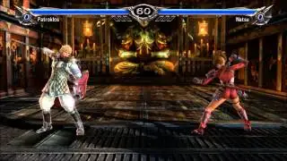 Soul Calibur 5 Tournament :WINNER'S FINALS: PhatBack2509 (Patroklos) vs Gotsu87 (Natsu) 1080p 60fp