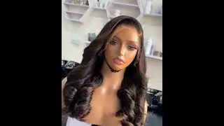 Long Wavy Wig 💥 Real HD Lace 🔥Double Drawn | Brown Highlights | 280% Density