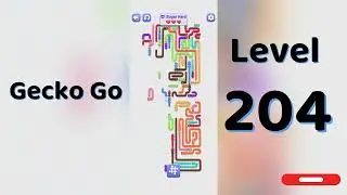 Gecko Go Level 204 Walkthrough 🦎 | Puzzle Escape Game | Safe Path Strategy & Solutions