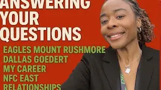 Q&A SYMONE WITH THE SPORTS -  EAGLES , SPORTS CAREER , DALLAS GOEDERT , NFC EAST