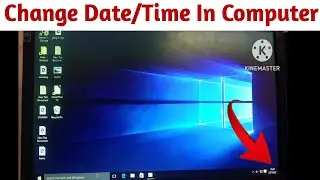 How to change date and time in windows 10 || Computer me Date and Time kaise set set karen