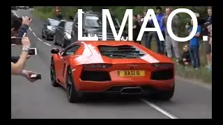 Lamborghini Aventador vs BMW i8 Sound 😂