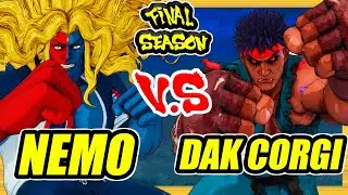 SFV CE 🔥 Nemo (Gill) vs DakCorgi (Kage) 🔥 Ranked Set 🔥 Street Fighter 5