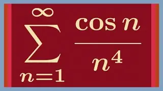 An interesting infinite sum, featuring Fourier series.