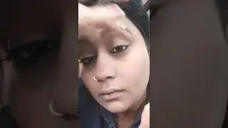All the makeup items were under 500 rupees and she did her complete makeup with it. #makup#done'