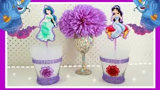 DECORACION DE JAZMIN | CENTRO DE MESA DE PRINCESA