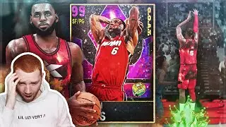 Dark Matter *GOAT* LEBRON JAMES is INSANE!! 99 EVERYTHING Card! (NBA 2K21 MyTeam)