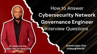 How to Answer Cybersecurity Network Governance Engineer Interview Questions